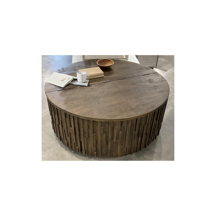 Viewpoint - Round Coffee Table - Dark Brown