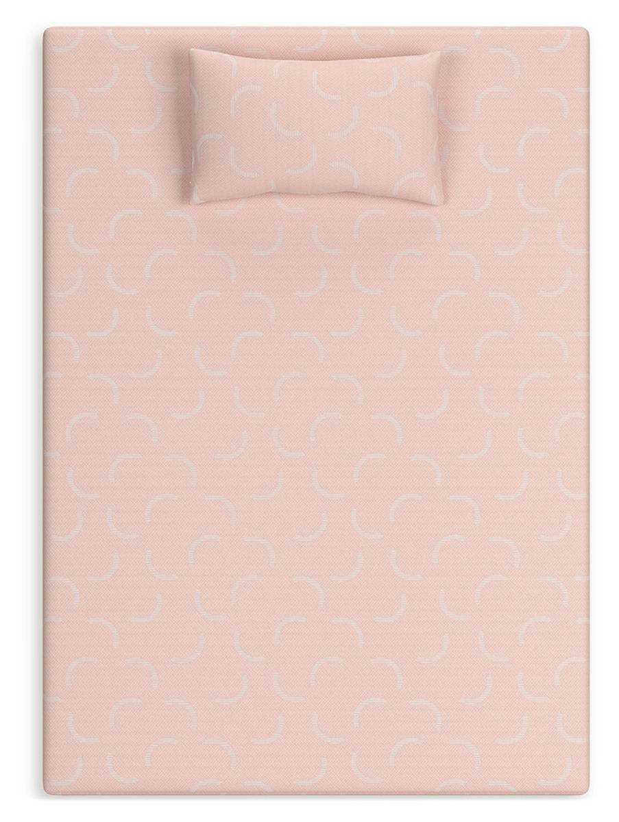 Ikidz Coral - Mattress And Pillow (Set of 2)