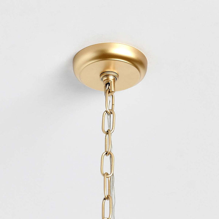 Everly - Chandelier Square - Clear/White