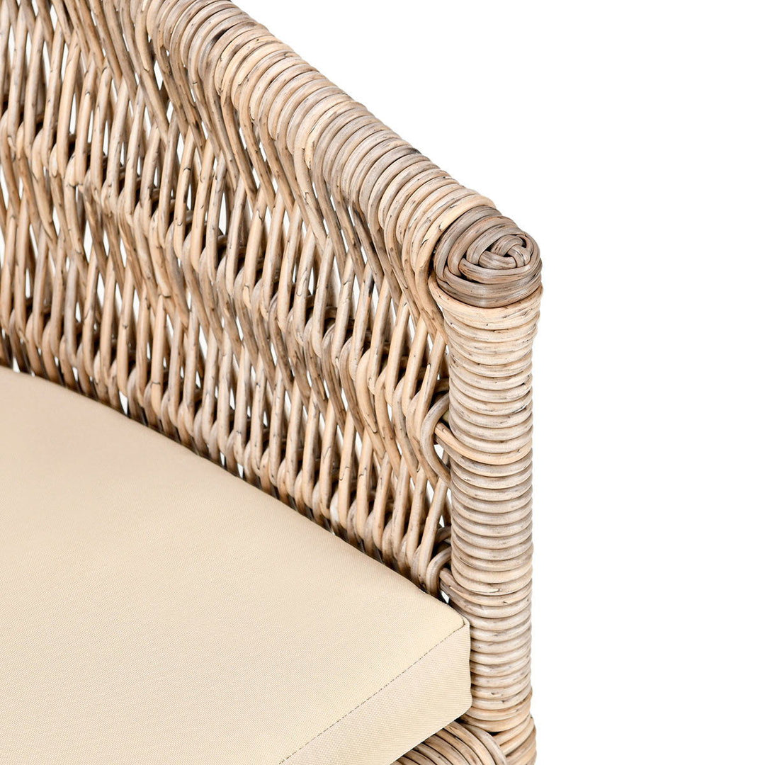 Collins - Outdoor Dining Chair - Natural / Sand