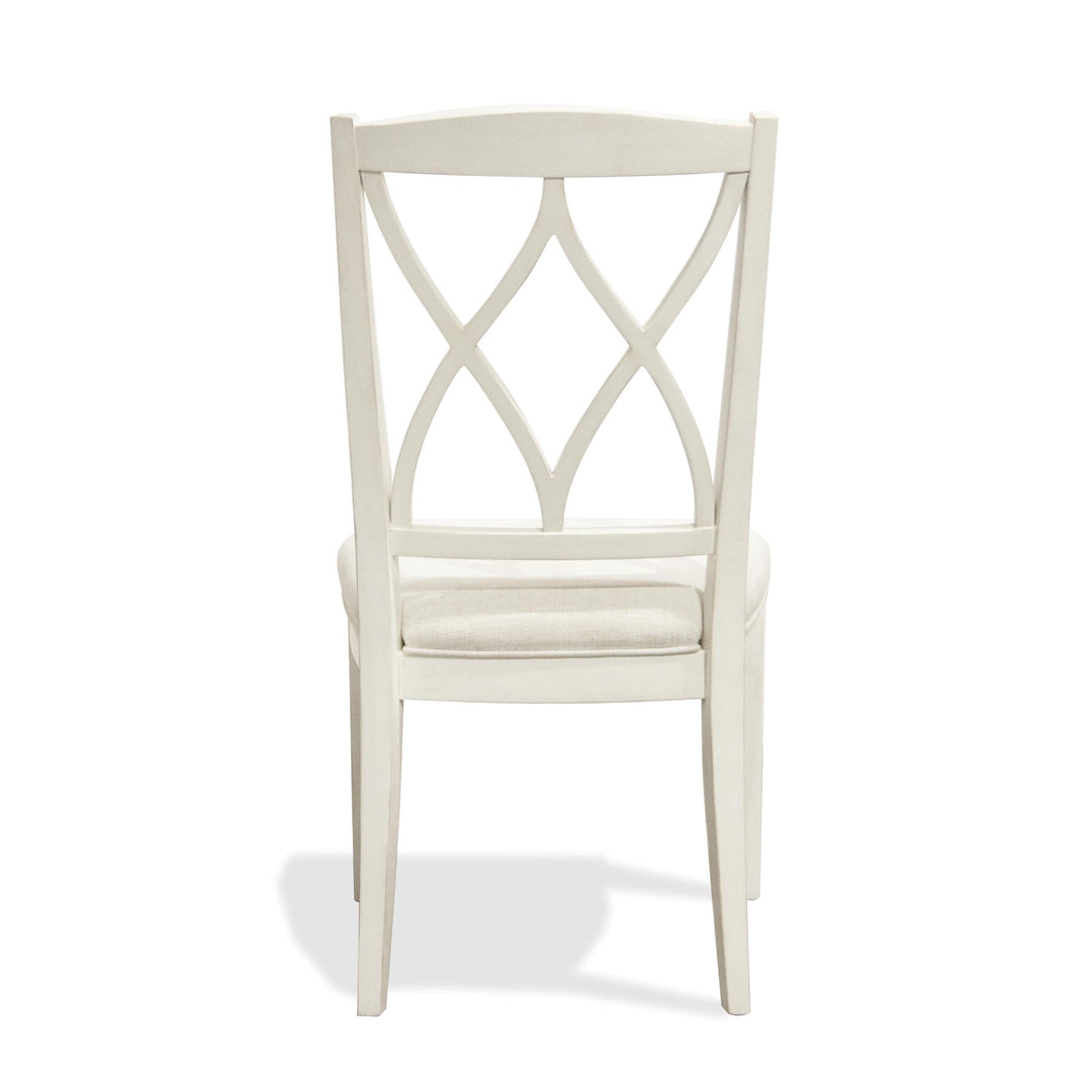 Myra - Back Upholstered Side Chair (Set of 2) - Paperwhite