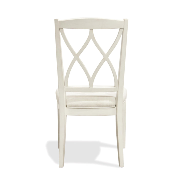 Myra - Back Upholstered Side Chair (Set of 2) - Paperwhite