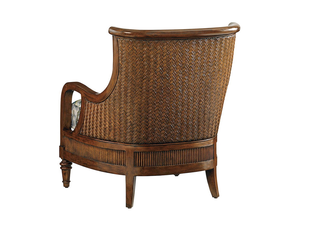 Bali Hai - Island Paradise Chair - Blue / Dark Brown