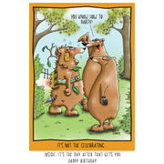 Tagged Bear | Hilarious Birthday Card