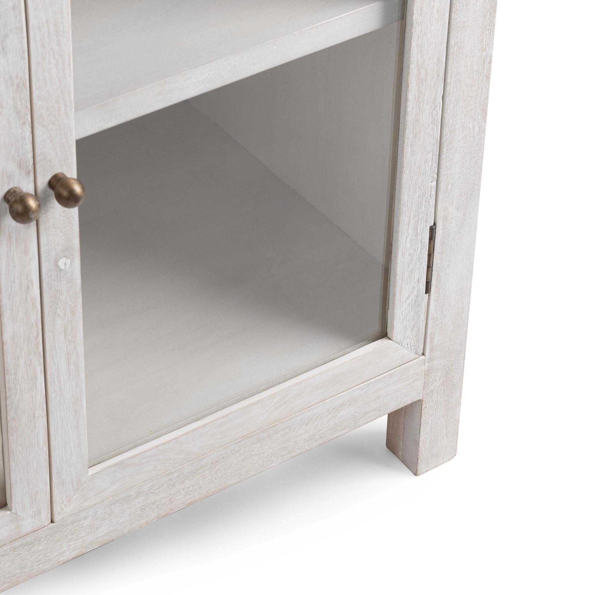 Hera - 4 Door Buffet - Creamwood