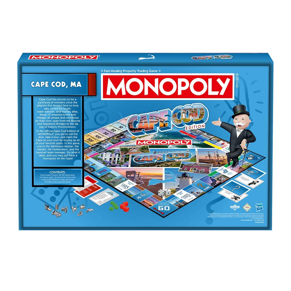 Cod Monopoly Cape Cod, MA Monopoly Board Game – Setting The Space