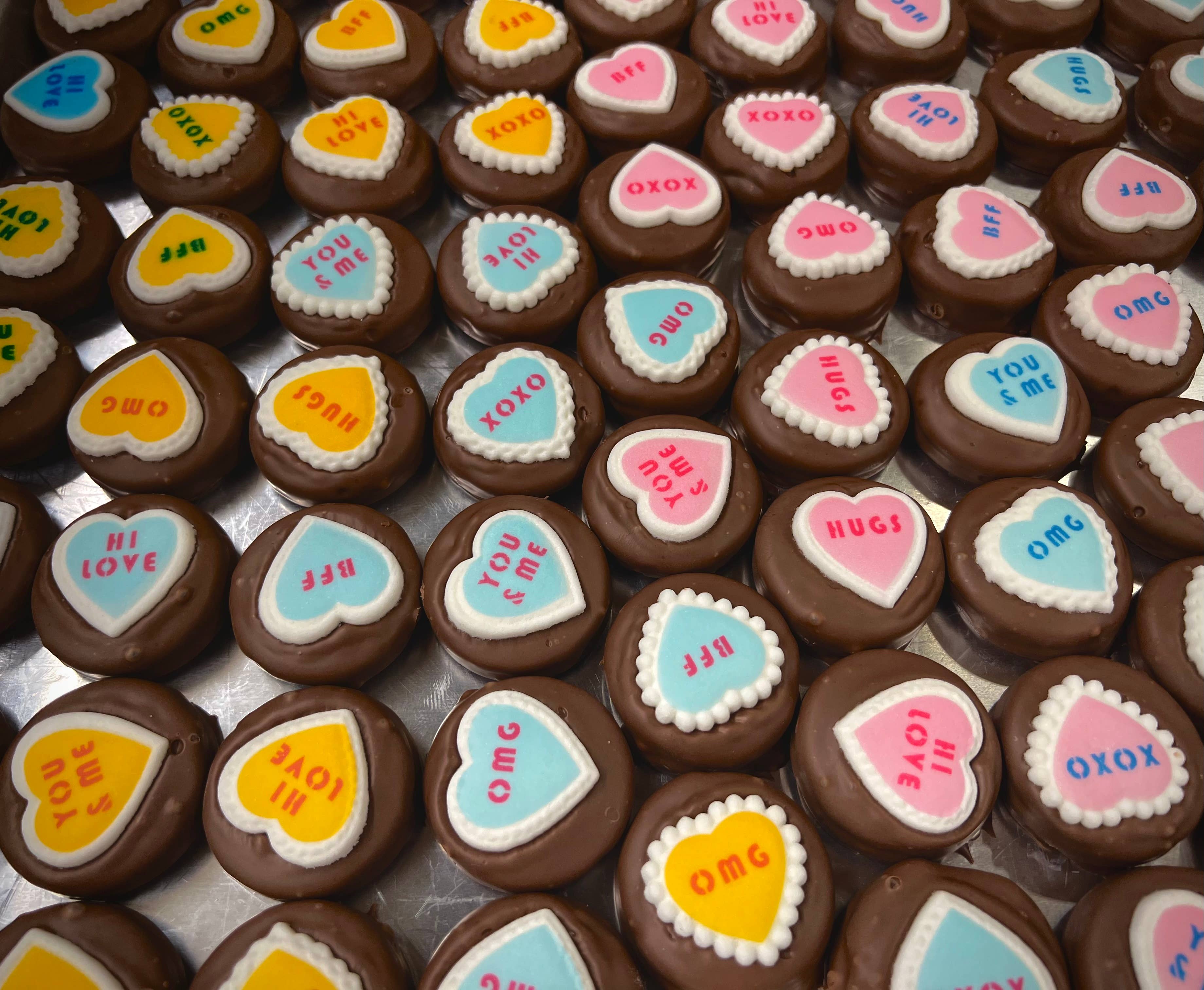 Valentine 💘 O’Oreo “Conversation” ❤️ 💜 Milk Chocolate 3PK
