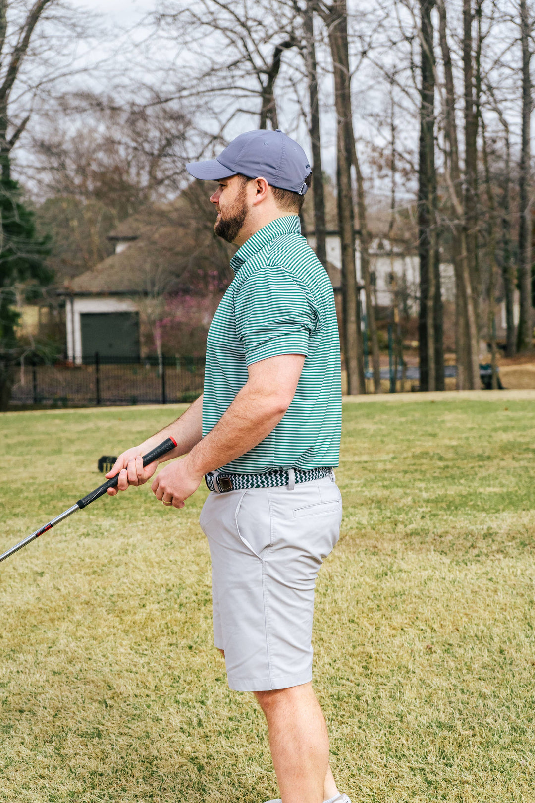 The La Jolla Woven Stretch Belt: Medium