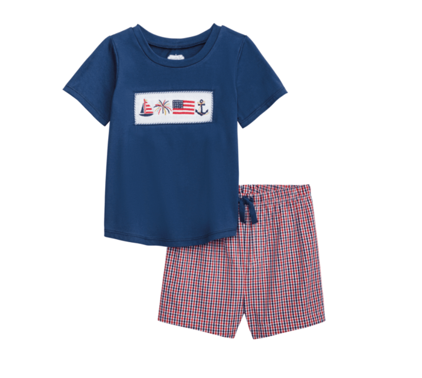 PATRIOTIC SHORT SET