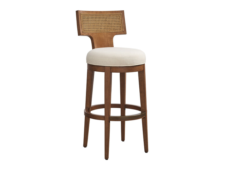 La Costa - Calavera Custom Woven Swivel Bar Stool