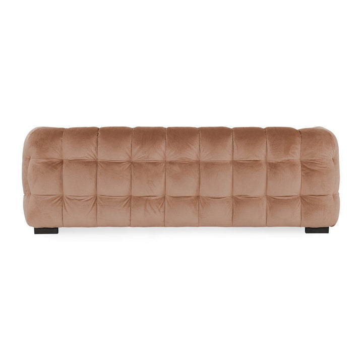 Petra - Velvet Sofa - Brown