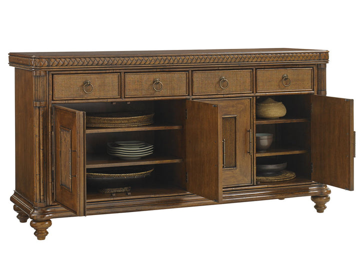 Bali Hai - Trident Buffet - Dark Brown