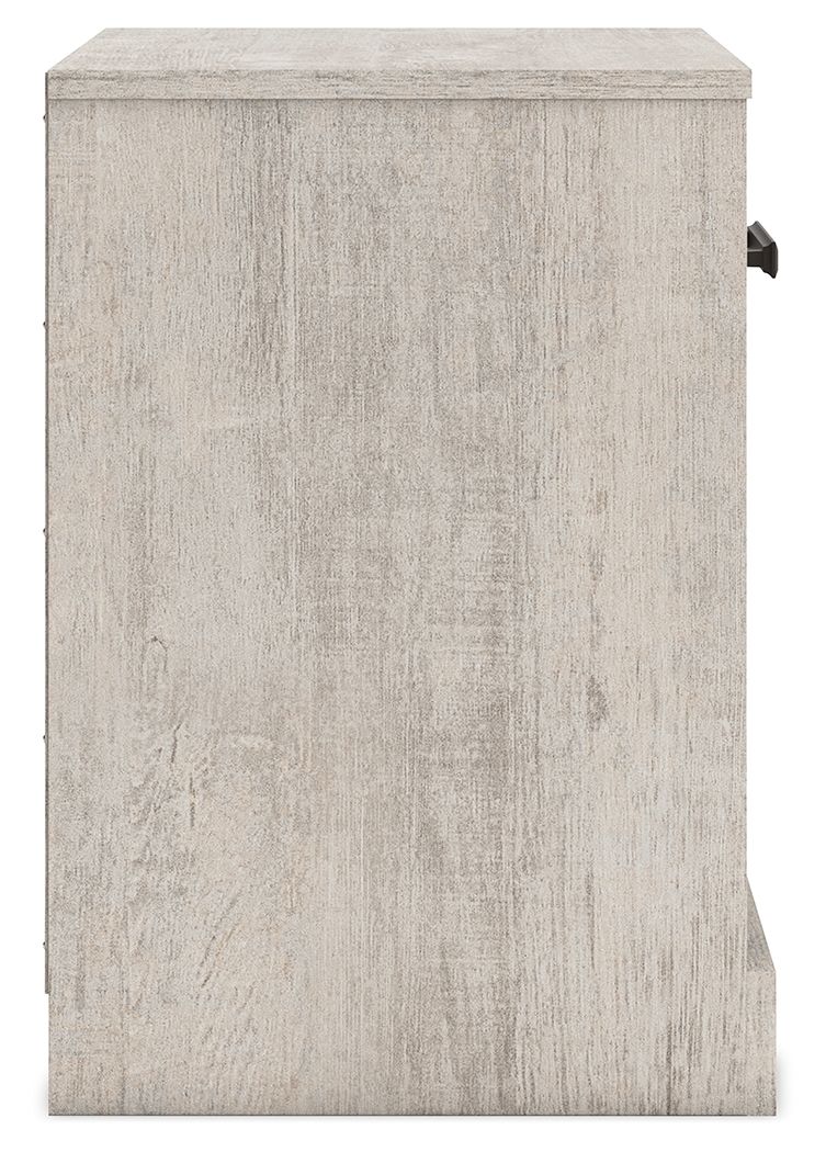 Shawburn - Gray - One Drawer Night Stand