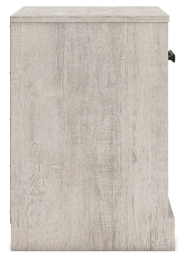 Shawburn - Gray - One Drawer Night Stand