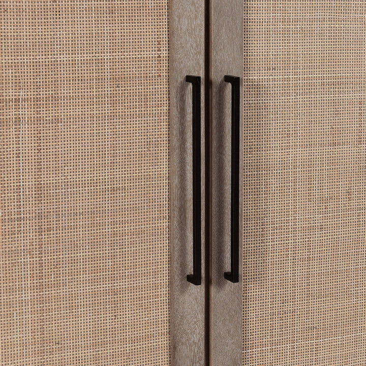 Jensen - 4 Door Cabinet - Taupe