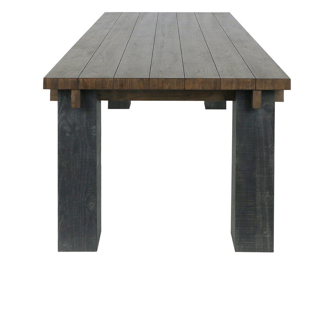 Duncan - Dining Table - Driftwood Black