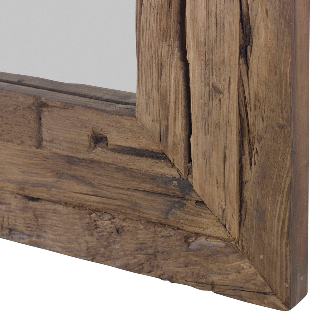 Rennick - Wood Mirror - Dark Brown