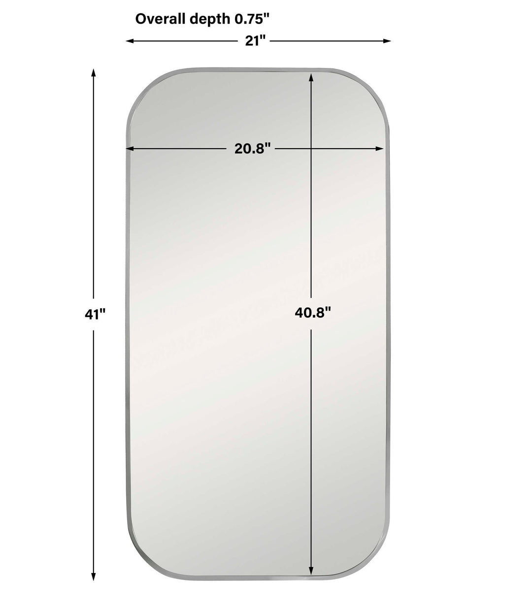 Taft - Mirror - Polished Nickel