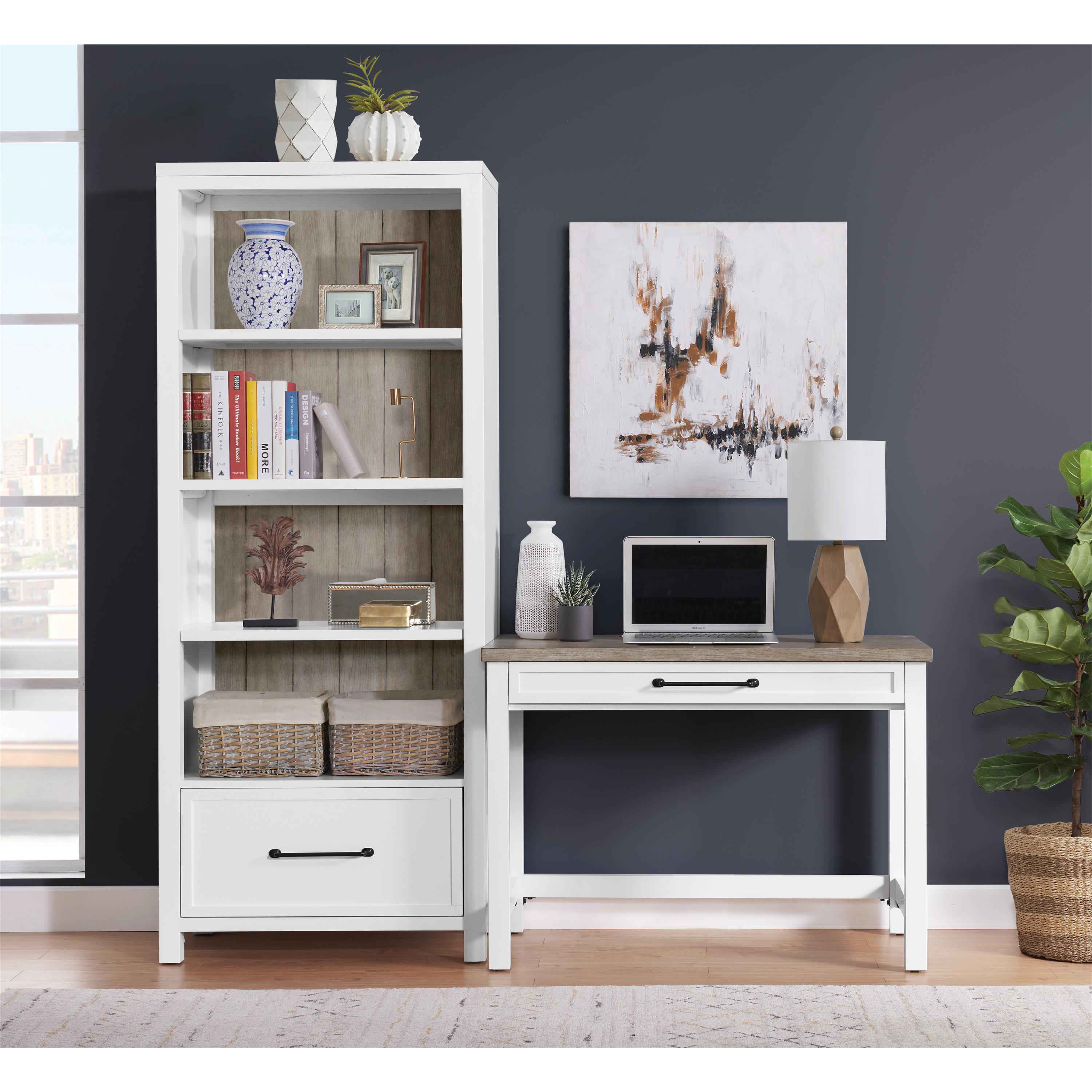 Finn - Drawer Bookcase - White
