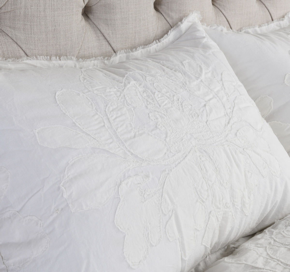 Matira - Standard Sham - Antique Cream