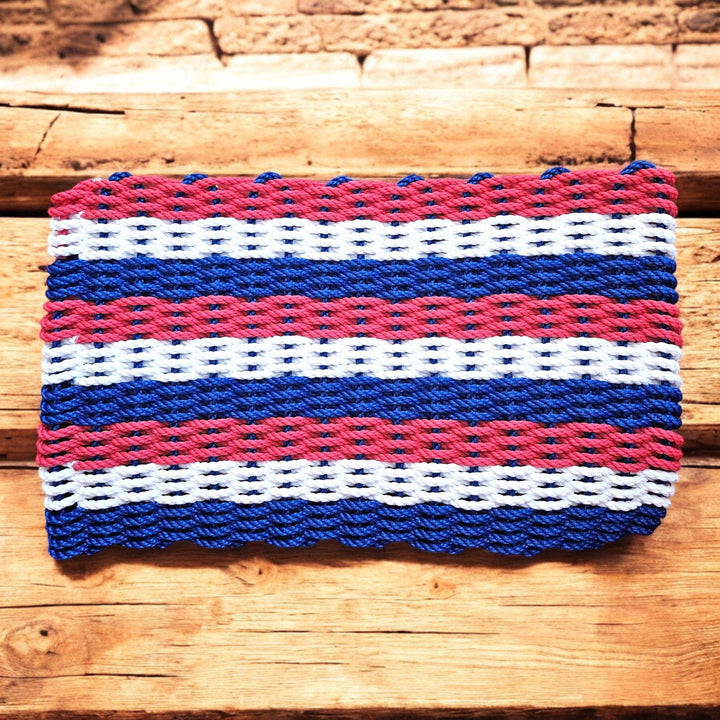 967 The "Original" Handcrafted Woven Maine Lobster Rope Special Edition Rope Decor: Small 18" x 30" / Pride #808