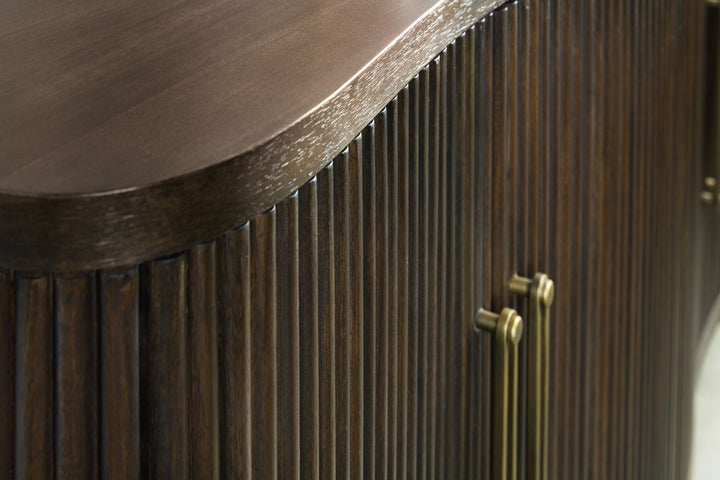 Commerce And Market - Reese Entertainment Credenza - Dark Wood