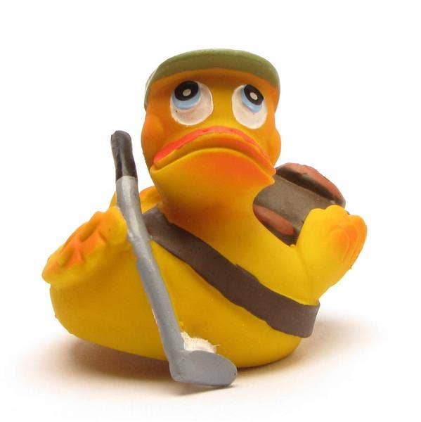 Rubber Duck Golfer - rubber duck