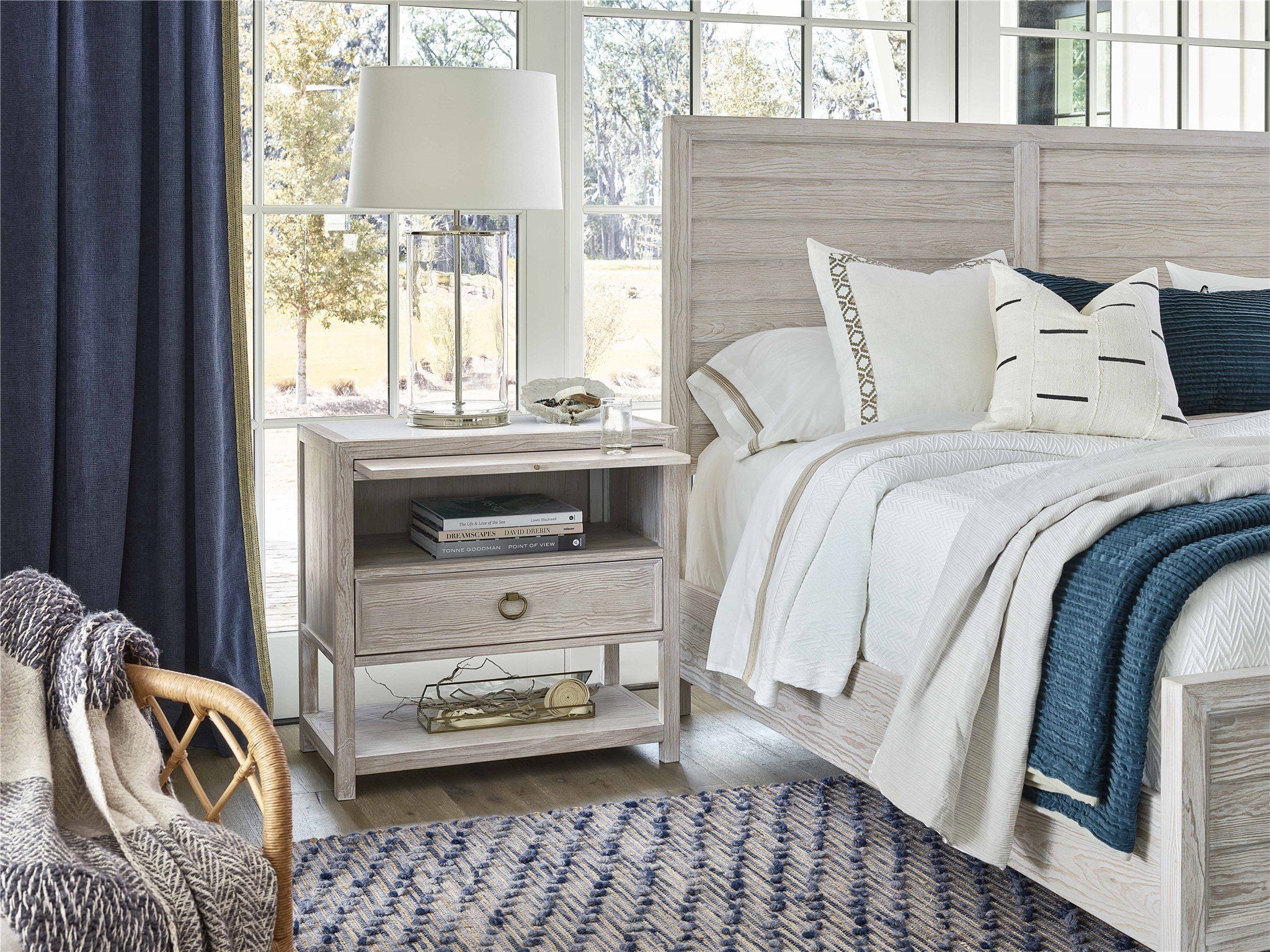 Getaway - Drawer Nightstand - Beige