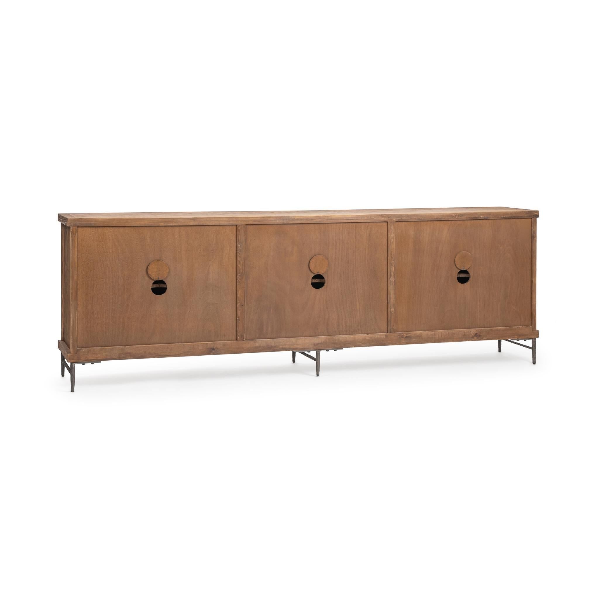 Edison - 6 Door Cabinet - Sandy Cove
