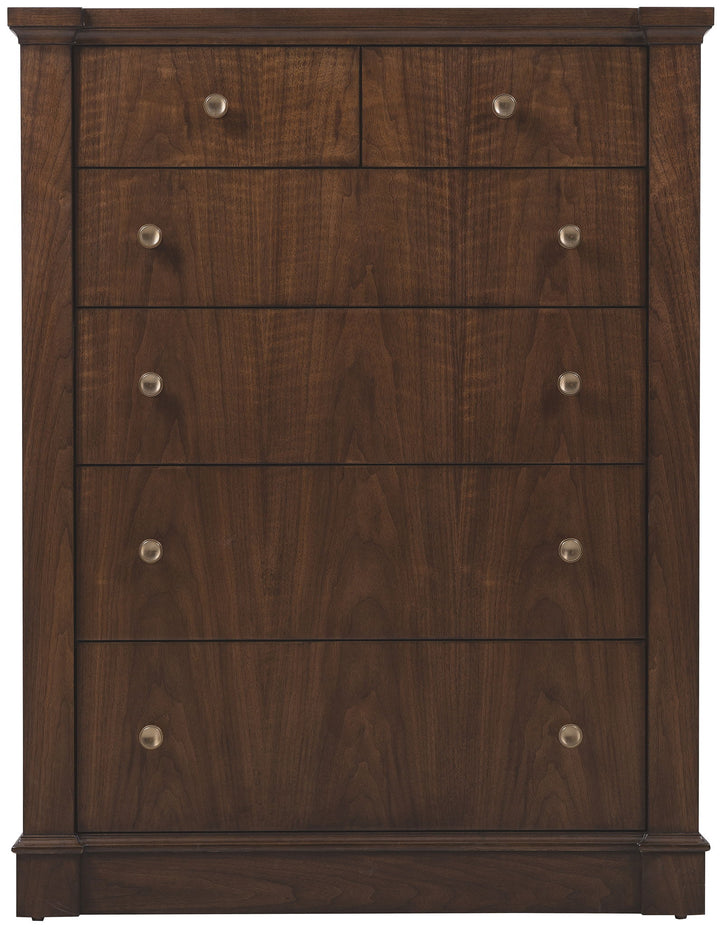 Archives - Six-Drawer Chest - Dark Wood