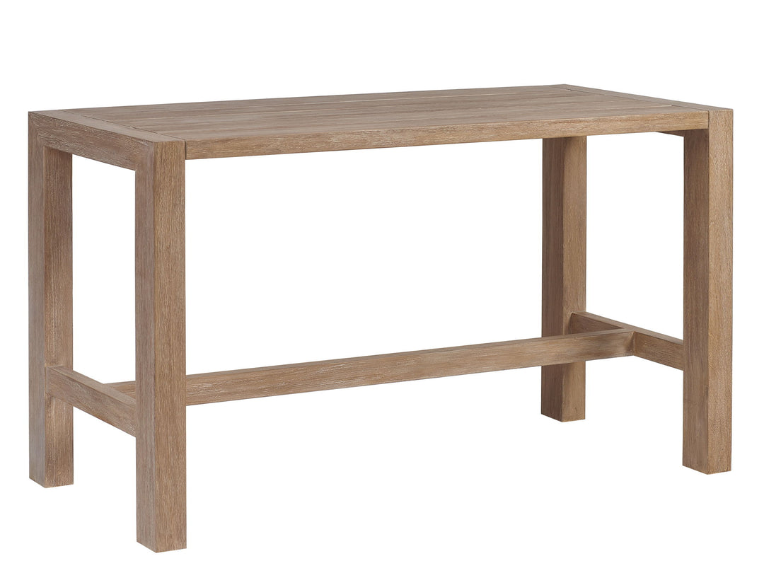 Stillwater Cove - High/Low Bistro Table - Dark Brown