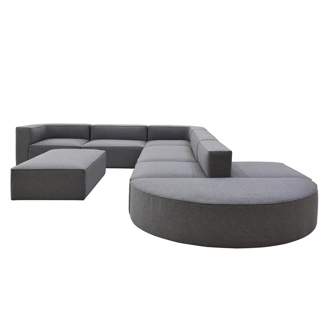 Malibu - Ottoman Small Mx - Gray