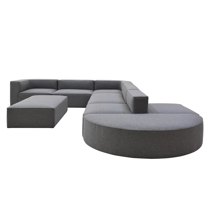Malibu - Ottoman Small Mx - Gray