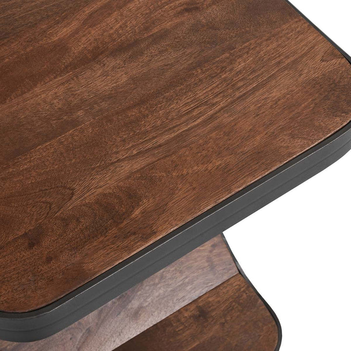 Campbell - End Table - Dark Brown