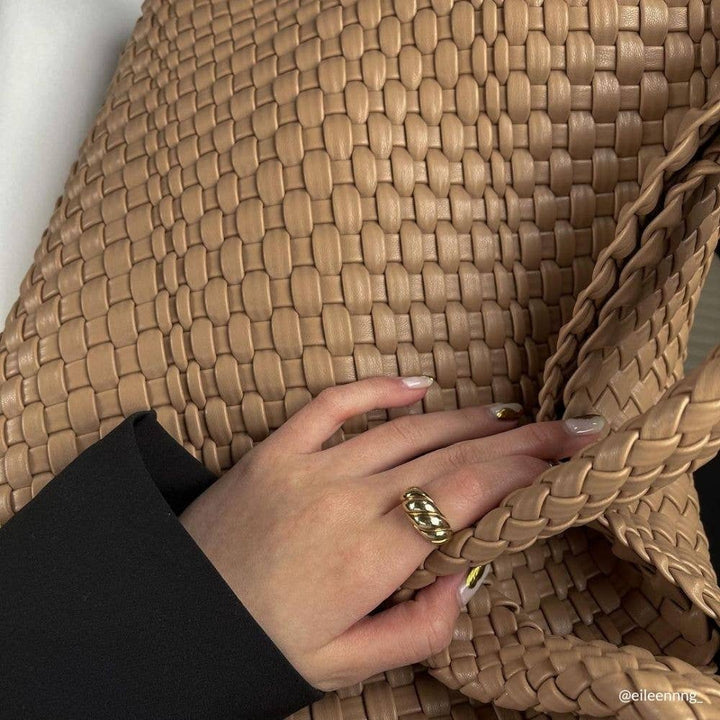 Johanna Nude Recycled Vegan Shoulder Bag Pre-Order 1/30