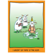 Cutting it Close | Funny Birthday Card