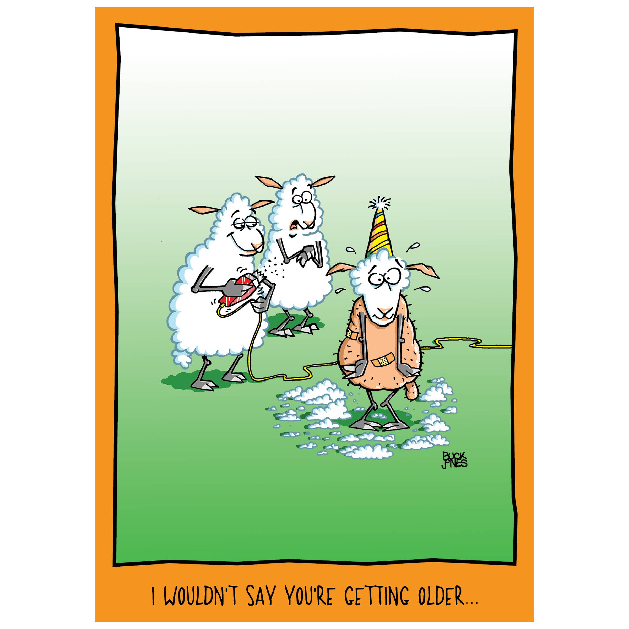 Cutting it Close | Funny Birthday Card