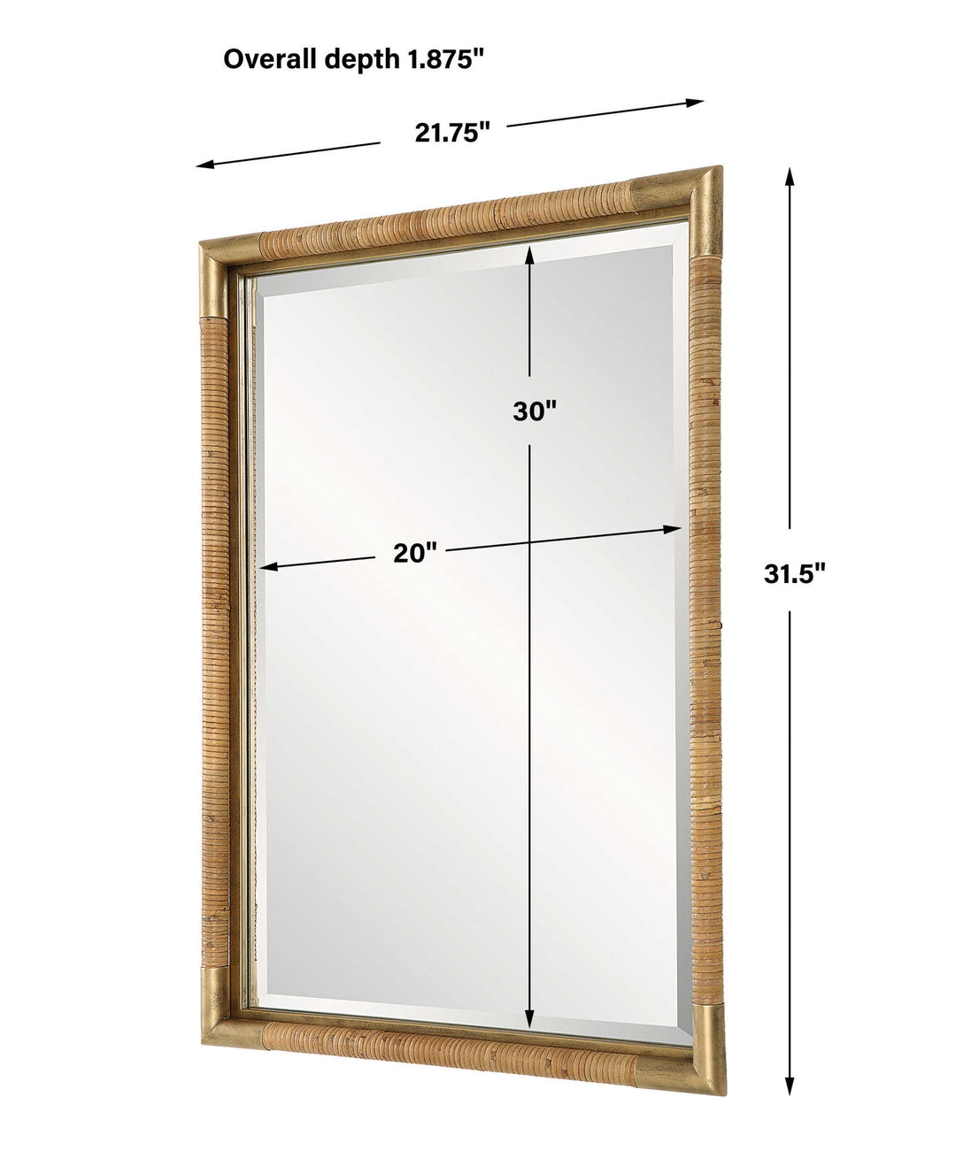 Kampar - Vanity Mirror - Yellow