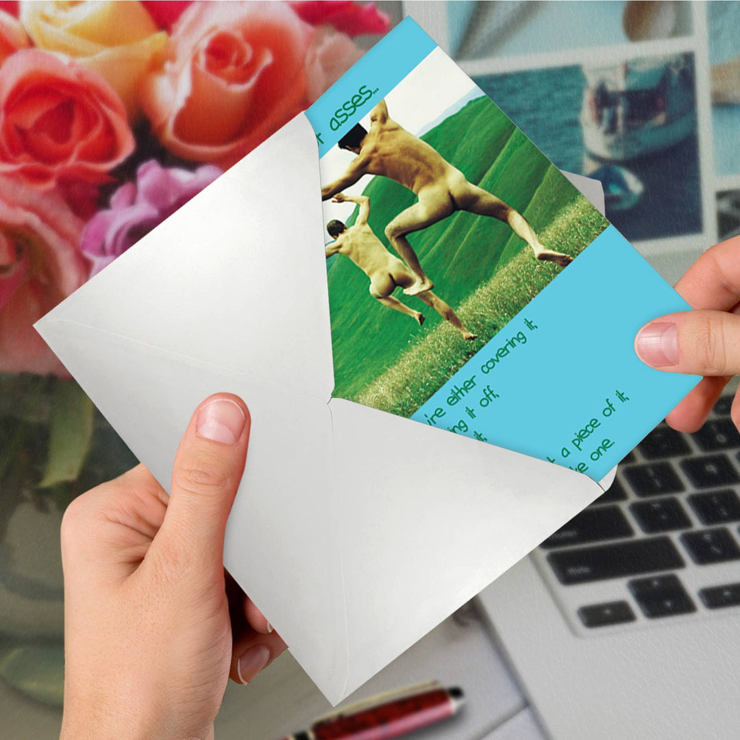 Birthday Card - All About Asses