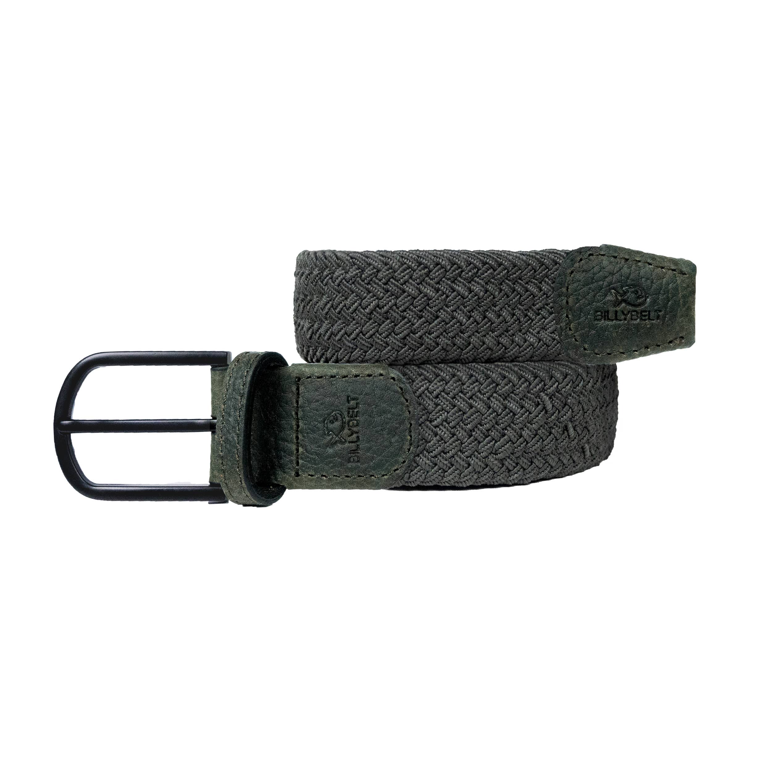 Dark forest elastic braided belt: Size 2