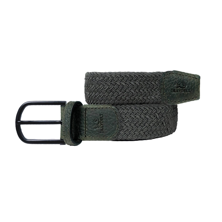 Dark forest elastic braided belt: Size 2