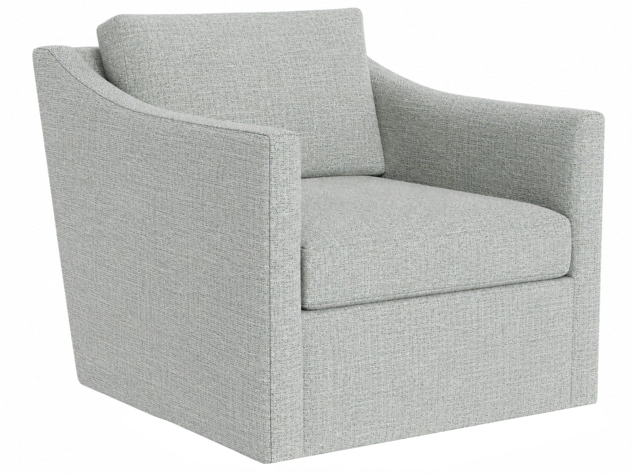 Asher - Swivel Chair - Gray