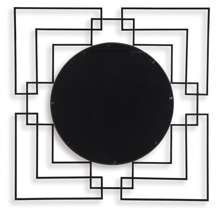 Oceanal - Black / Gold Finish - Accent Mirror