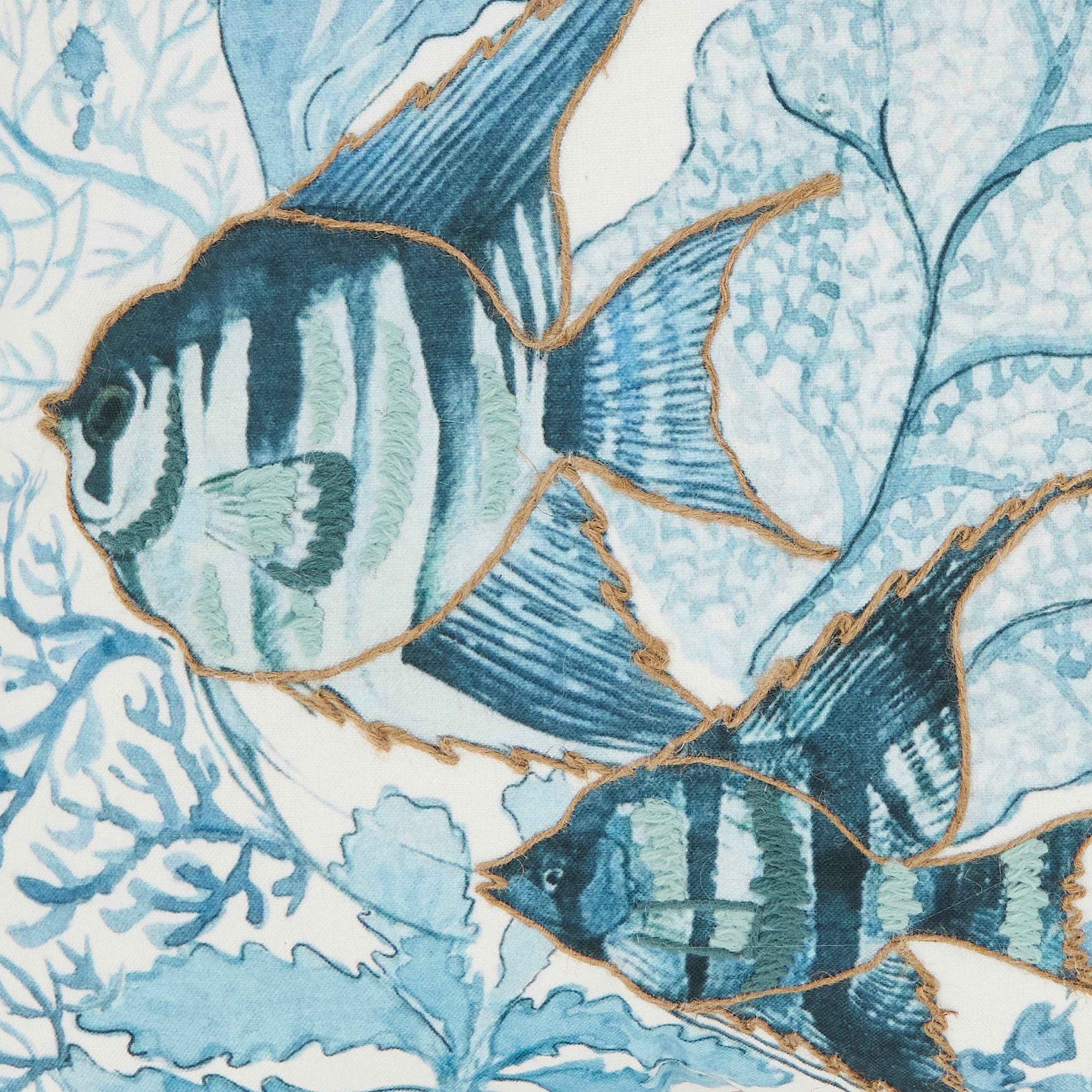 Outdoor Fish Pillow