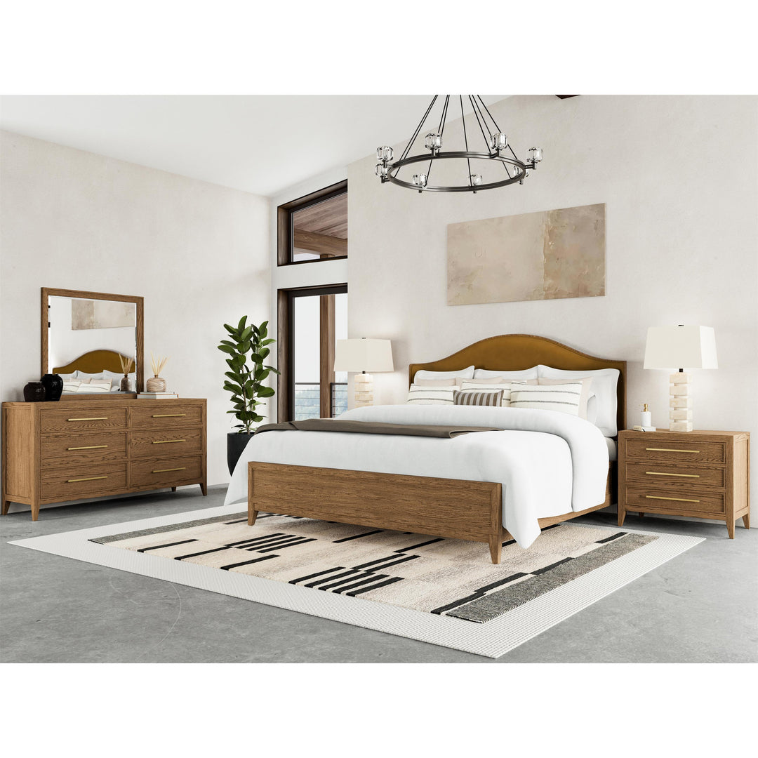 Halbrooke - Mirror - Light Brown