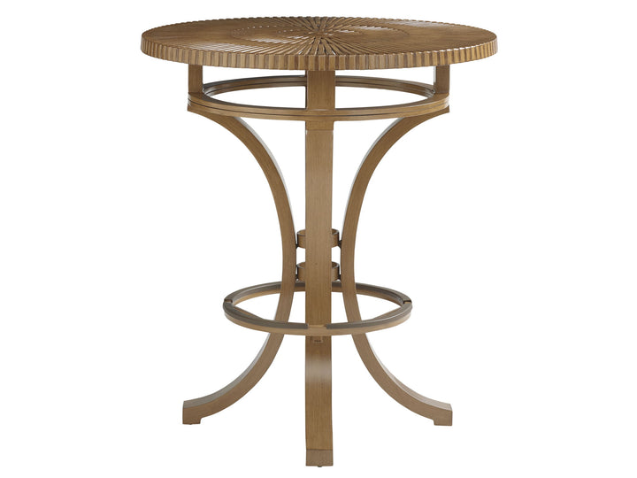 St Tropez - Bistro Table - Light Brown