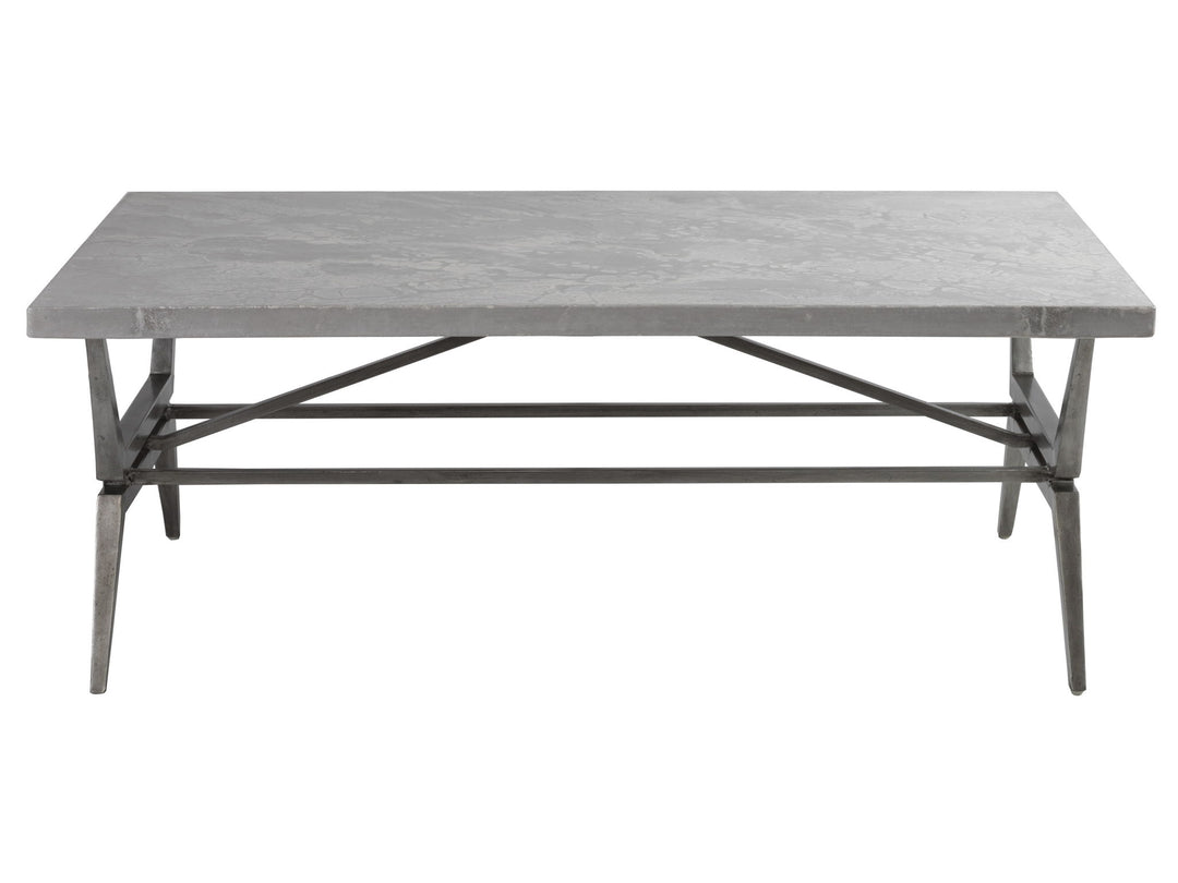 Signature Designs - Cirro Rectangular Cocktail - Dark Gray