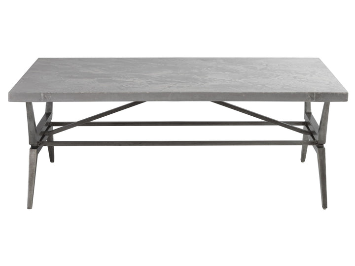 Signature Designs - Cirro Rectangular Cocktail - Dark Gray