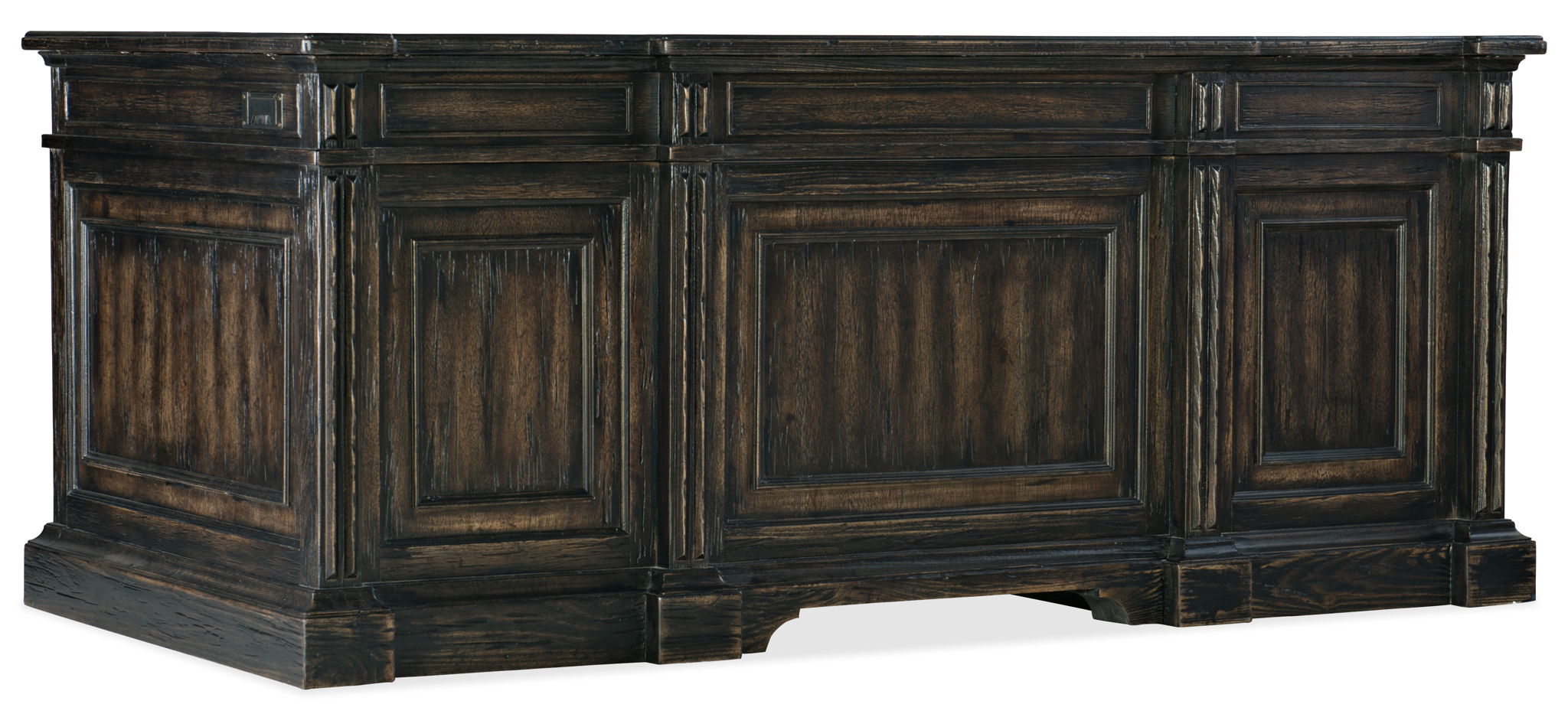 La Grange - San Felipe Executive Desk - Dark Brown