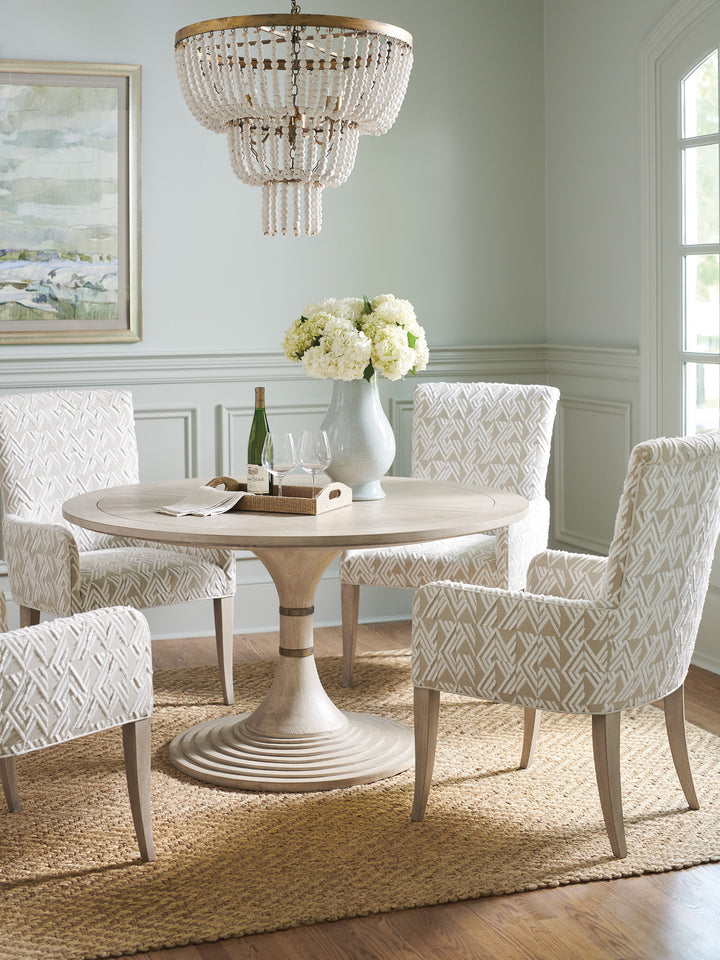 Malibu - Topanga Round Dining Table - Beige